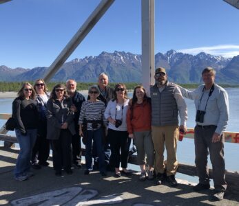 Travel Group from Denali to Seward